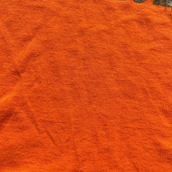 Men's Riff Raff T-Shirt Orange Face Logo L Hip Hop Rap Dirty South TX Dropout - Picture 7 of 12